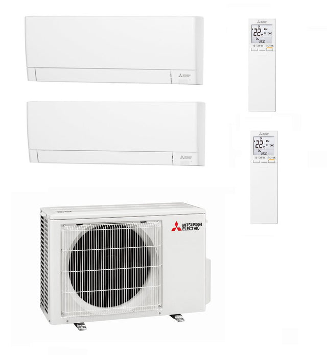 Mitsubishi Electric-Mitsubishi Electric AY 25 + 25 Hyper Heating duo Multi-Split-KlimaTime